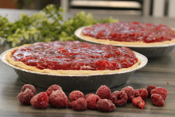 Raspberry Cream Pie